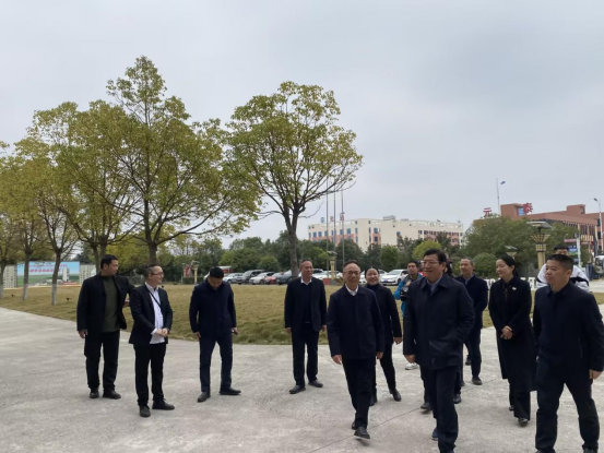 華學健市長蒞臨天香生物考察調研
