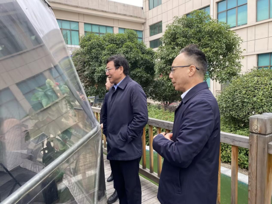華學健市長蒞臨天香生物考察調研